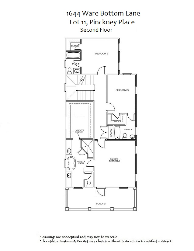 Pickney Place New Construction 1644 Ware Bottom Lane, Mount Pleasant New Construction