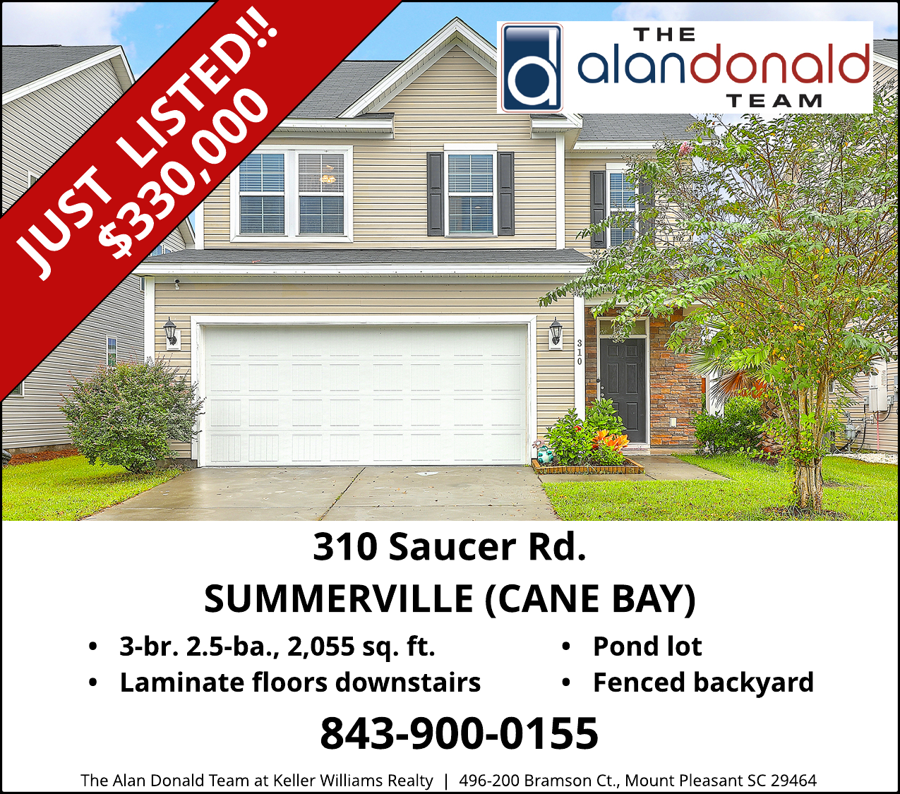 310 Saucer Rd., Summerville Just Listed